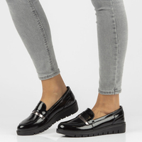 Leather shoes Filippo DP3205/21 BK black
