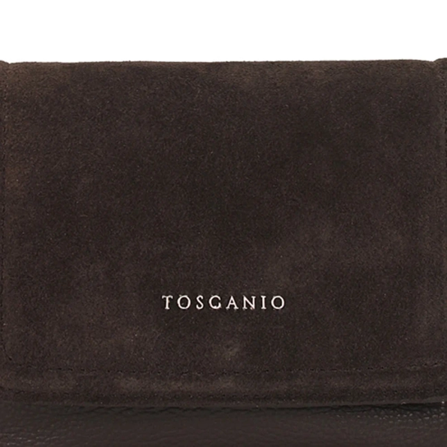 Leather handbag Toscanio F256 brown