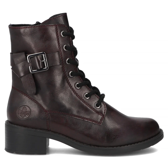 Ankle Boots Rieker 75431-35 burgundy