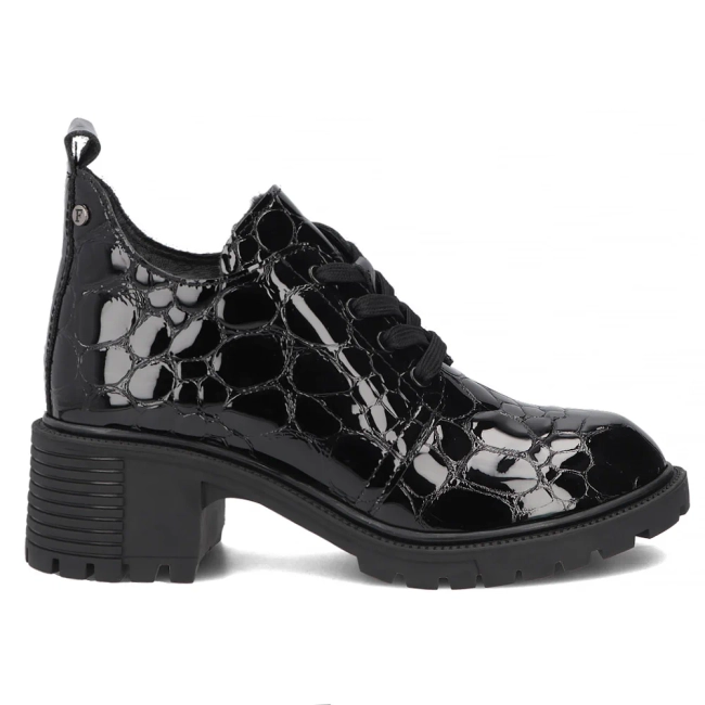 Leather ankle boots Filippo DBT7972/26 BK black