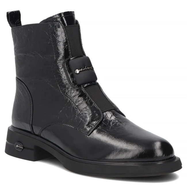 Leather ankle boots Filippo DBT8177/26 BK black