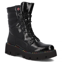 Botki typu workery Rieker Y3330-00 czarne