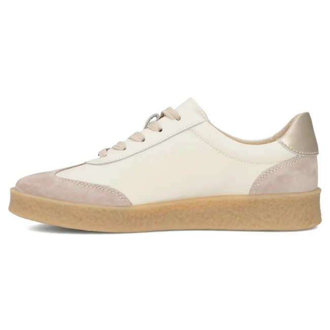 Leather sneakers Filippo DP6799/25 BE GO beige