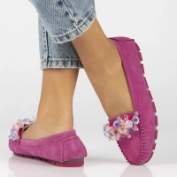 Leather loafers Filippo DP4549/24 FH pink