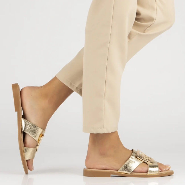 Slippers Filippo DK3703/24 GO gold