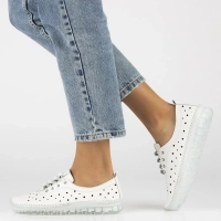 Leather shoes Artiker 54C0334 white