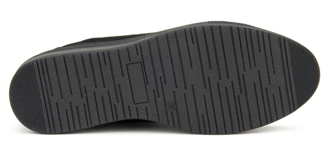 Shoes Filippo 153TR Black Lacquer Suede