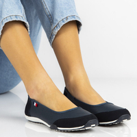 Leather shoes Filippo DP142/21 NV navy blue