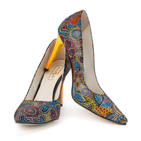 Pumps FILIPPO 2160 Peacock Eyelet Yellow