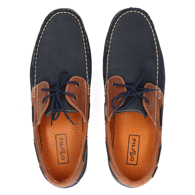 Filippo Loafers 1774 K Garnet + Nubuck Bronze