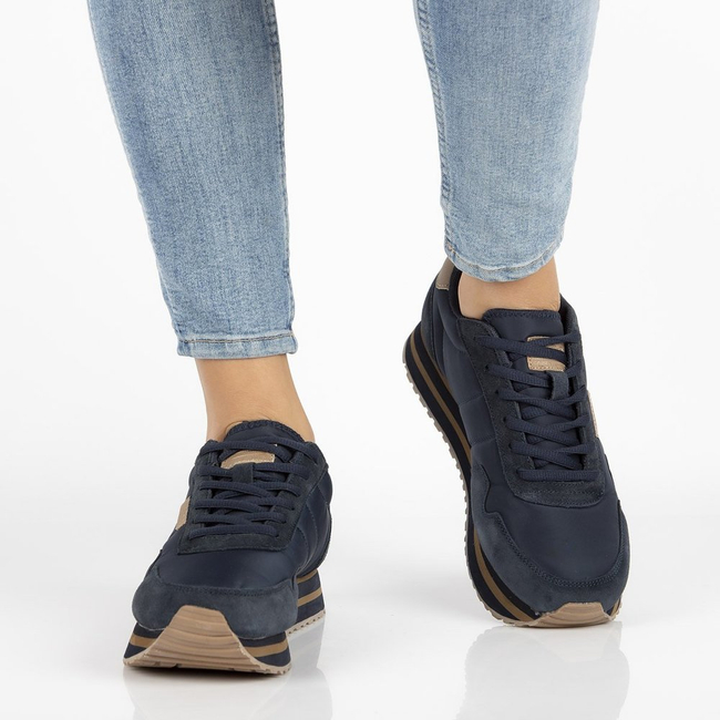 Sneakersy Filippo DP2111/21 NV granatowe