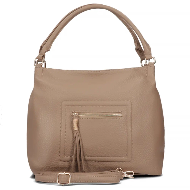 Khaki torebka milano soft