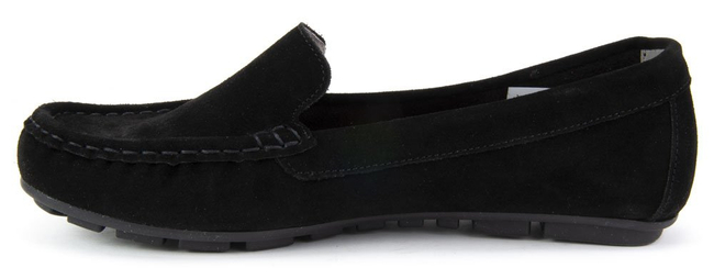 Mokasyny Filippo 10058 Czarny Welur