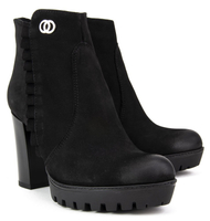 Botki Claudio Rosetti 440 Czarny Nubuk