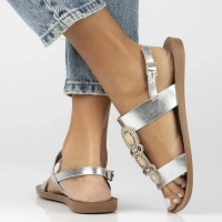 Sandals Filippo DS6882/25 SI silver