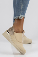 Leather Sneakers Filippo DP1689/22 beige