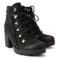 Ankle boots Lemar 60094 s.black + krat.pol.