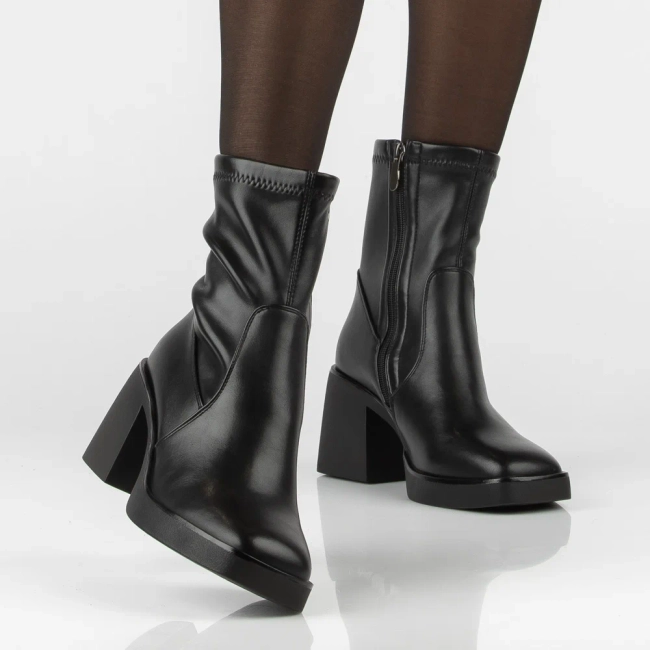 Filippo heeled ankle boots DBT8167/26 BK black