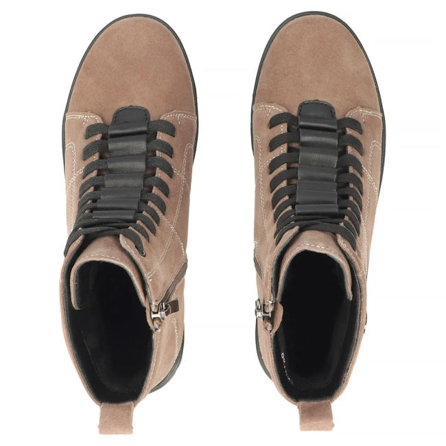 Leather ankle boots Filippo DBT7273/26 TP taupe