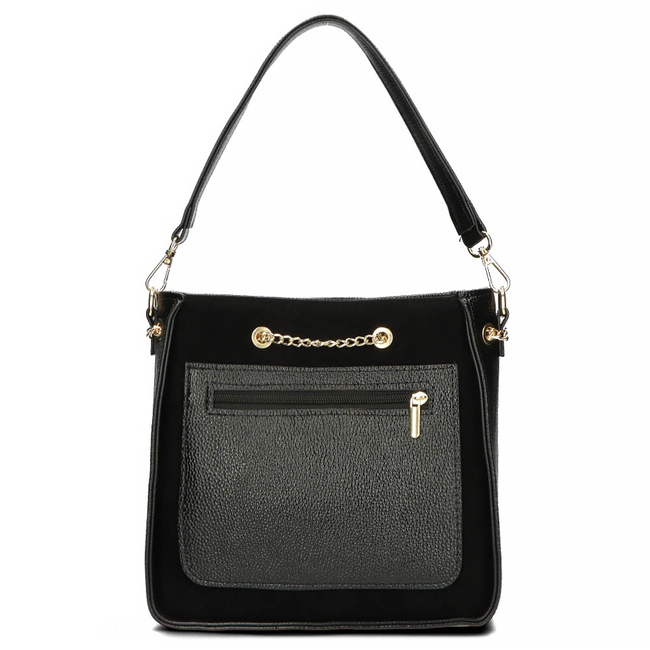 Torebka Listonoszka Laura Biaggi E-261 czarna