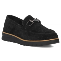 Leather shoes Filippo DP6851/25 BK black