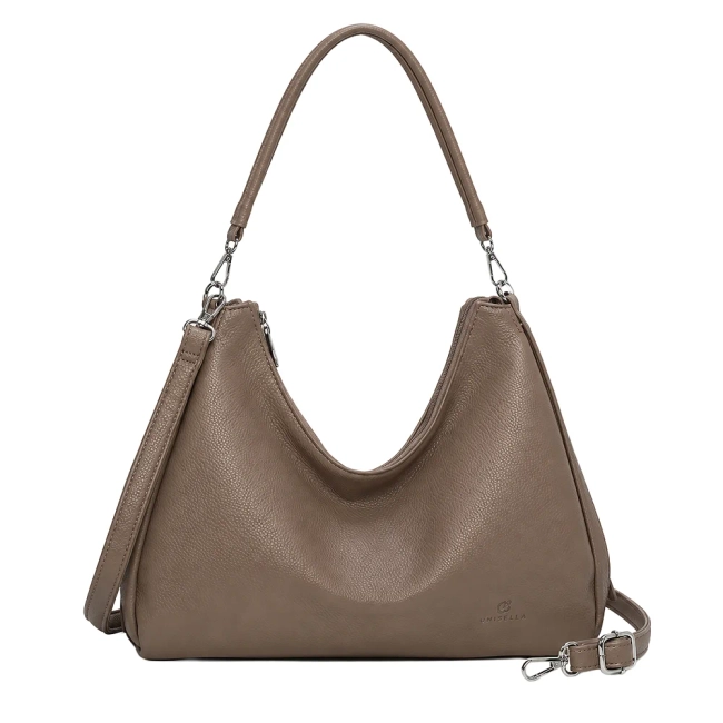 Dark beige handbag Anet