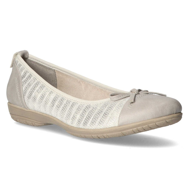 Baleriny Jana 8-22168-24 212 szare