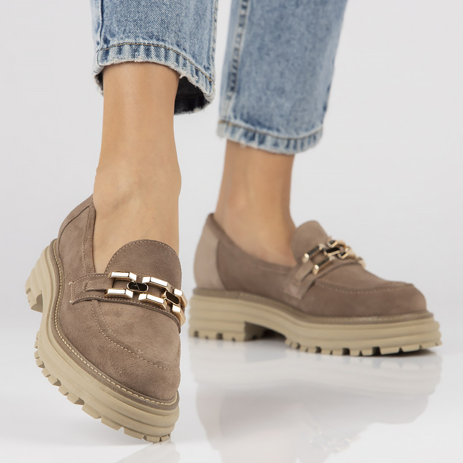 Leather shoes Filippo 1366 brown