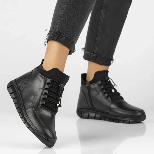 Artiker leather boots 55C0984 black