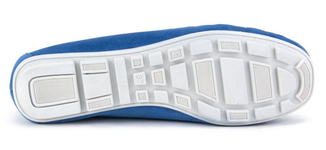 Loafers Filippo 10058 Blue Velor