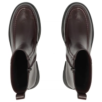 Leather ankle boots Filippo DBT8119/26 BG burgundy