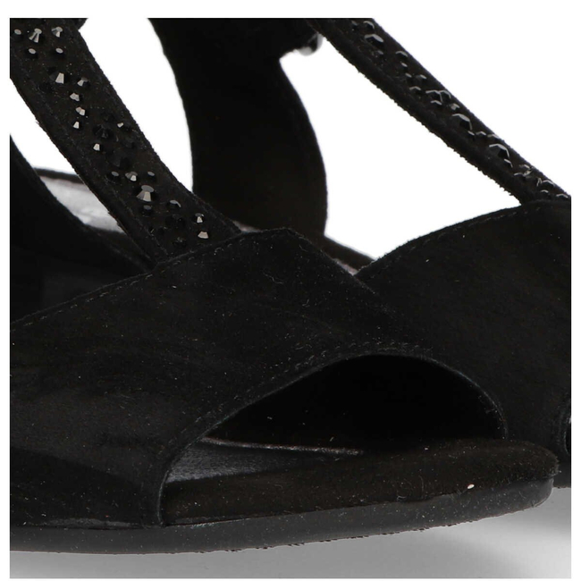 Sandals Jana 8-28253-24 019 Black Suede