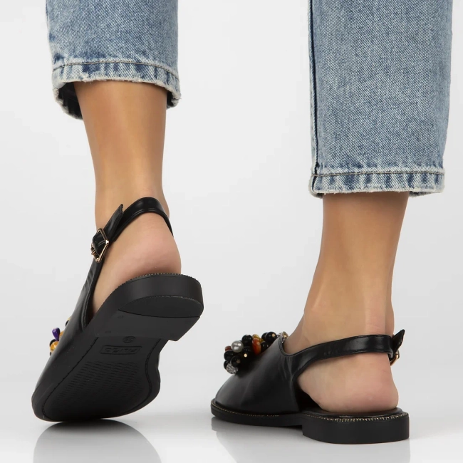 Sandały Filippo DS6230/25 BK czarne