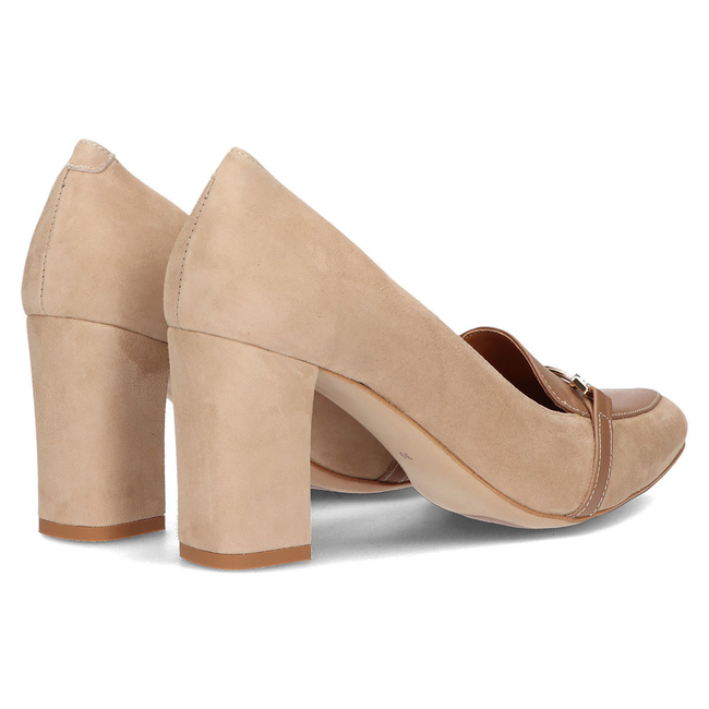 Leather shoes Filippo 2110 beige