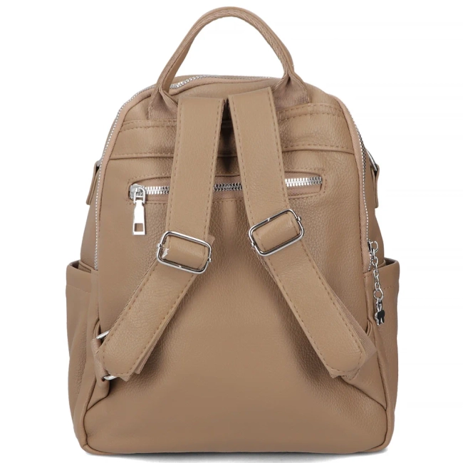 Beige backpack glow