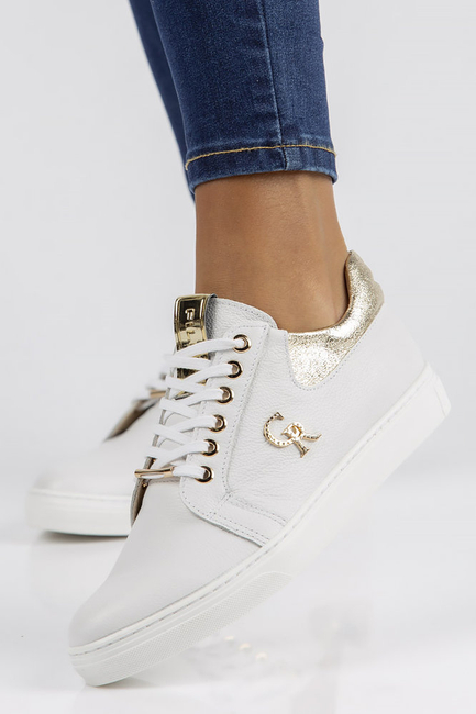Leather sneakers Filippo 128 white