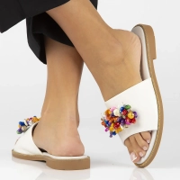 Slippers Filippo DK6233/25 WH white