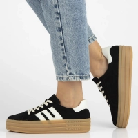 Leather sneakers Filippo DP6744/25 BK black