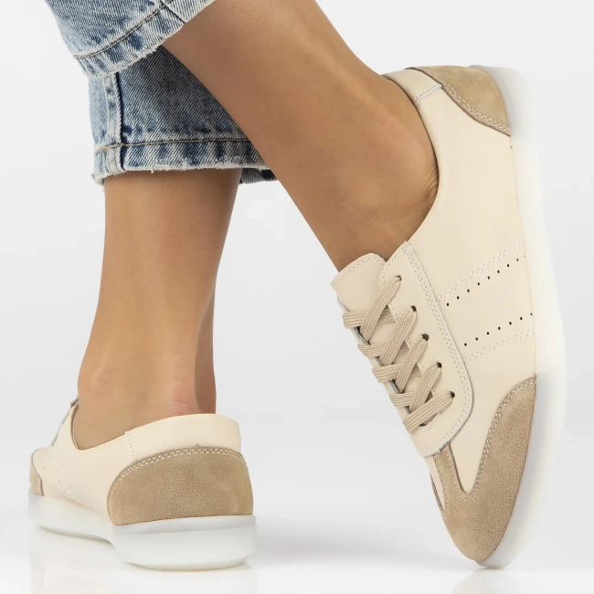 Leather shoes Filippo DP6012/24 BE beige