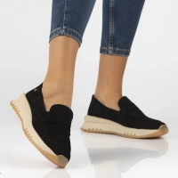 Leather shoes Filippo DP6748/25 BK black