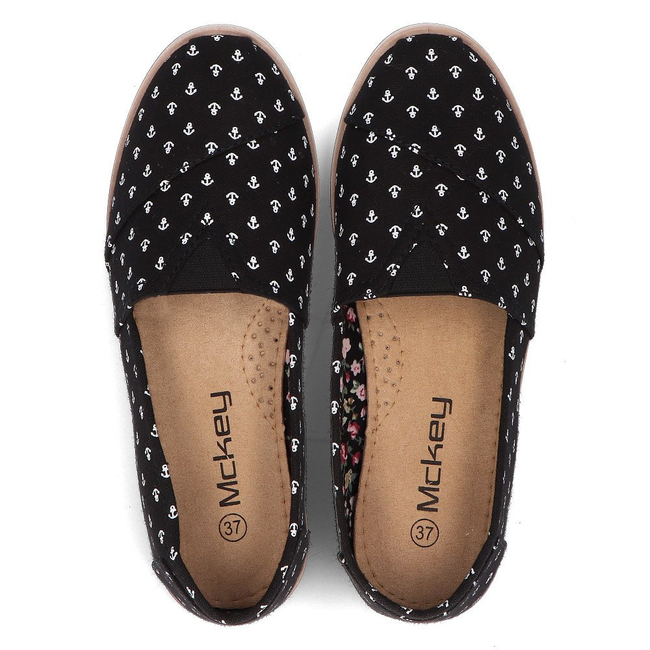 Espadrilles McKey DTN174/17 BK black