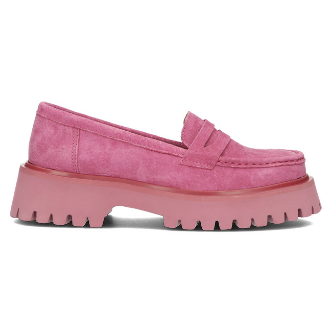 Leather shoes Filippo DP4586/23 FH pink