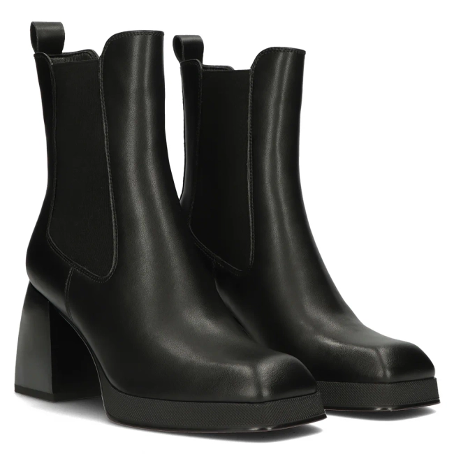 Leather ankle boots Artiker 53C0559 black