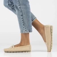 Leather loafers Filippo DP2037/25 BE beige