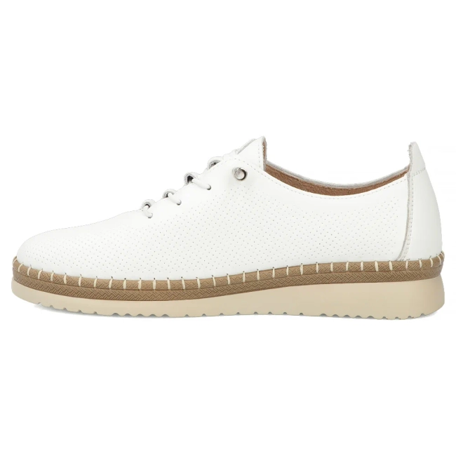 Leather shoes Filippo DP7542/26 WH white