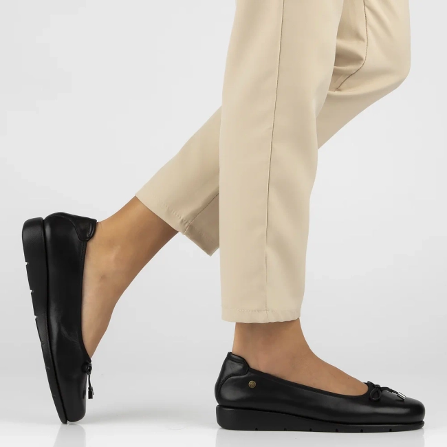 Leather ballerinas Maciejka P6504-01/00-1 black