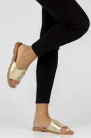 Slippers Filippo DK3668/22 GO gold