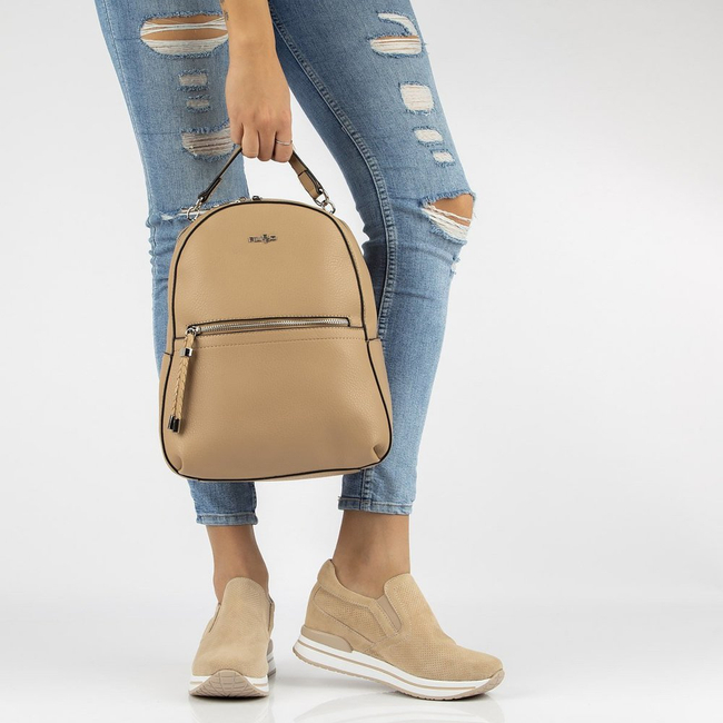 Plecak Filippo TD0171/21 BE beżowy