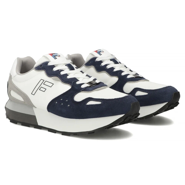 Leather Sneakers Filippo MSP7839/26 WH NV white