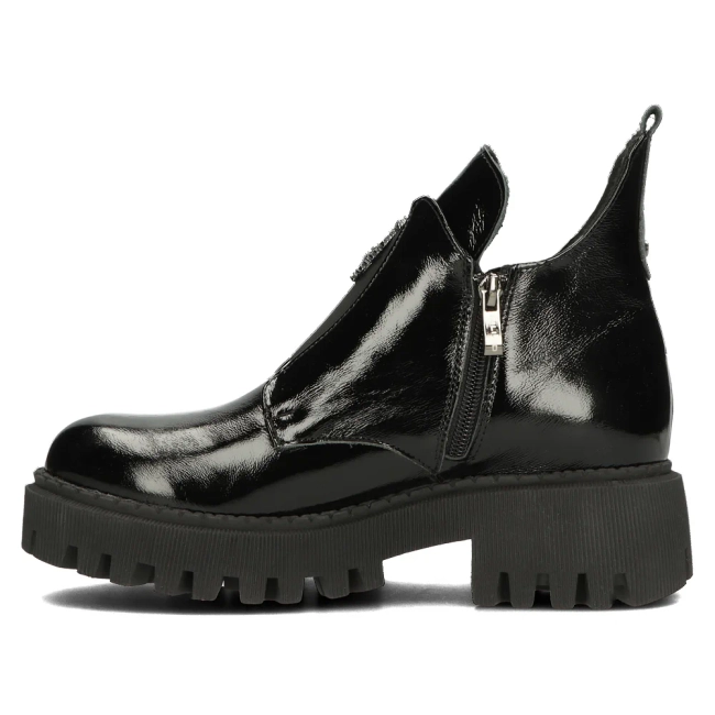 Ankle Boots leather Filippo 60451 Black